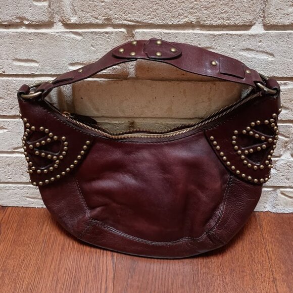 Vintage Michael Kors Leather Studded Purse - Picture 1 of 12